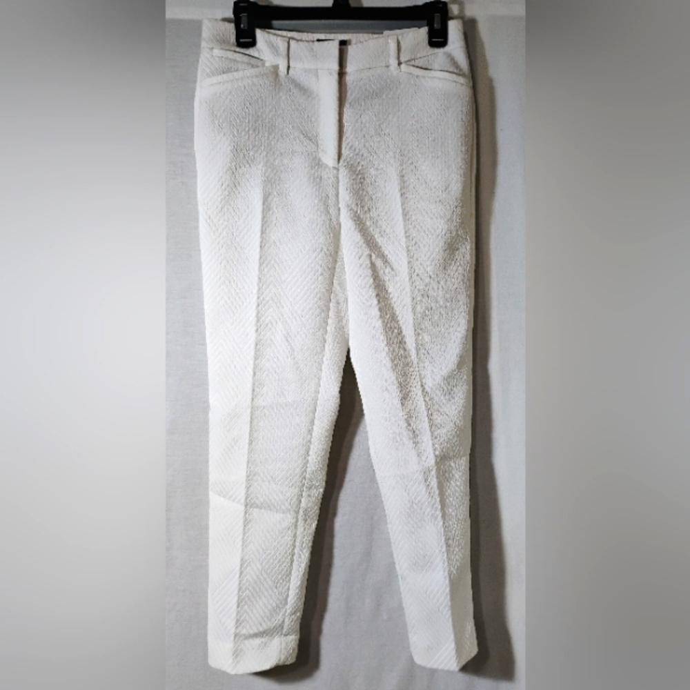 NWT WHBM Slim Ankle Textured Pants